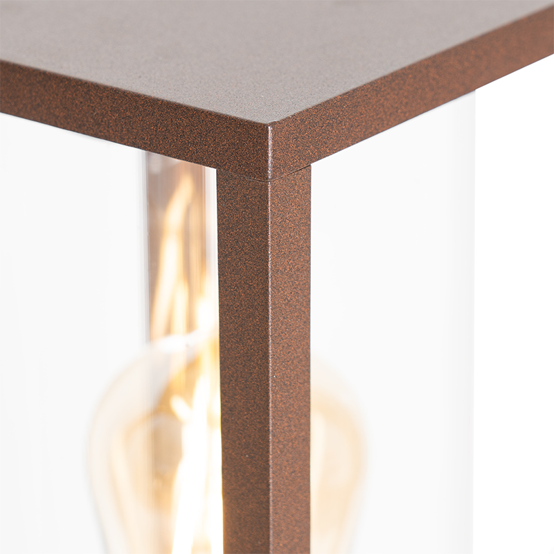 Industrial Standing Outdoor Lamp Rust Brown 100 cm IP44 - Charlois