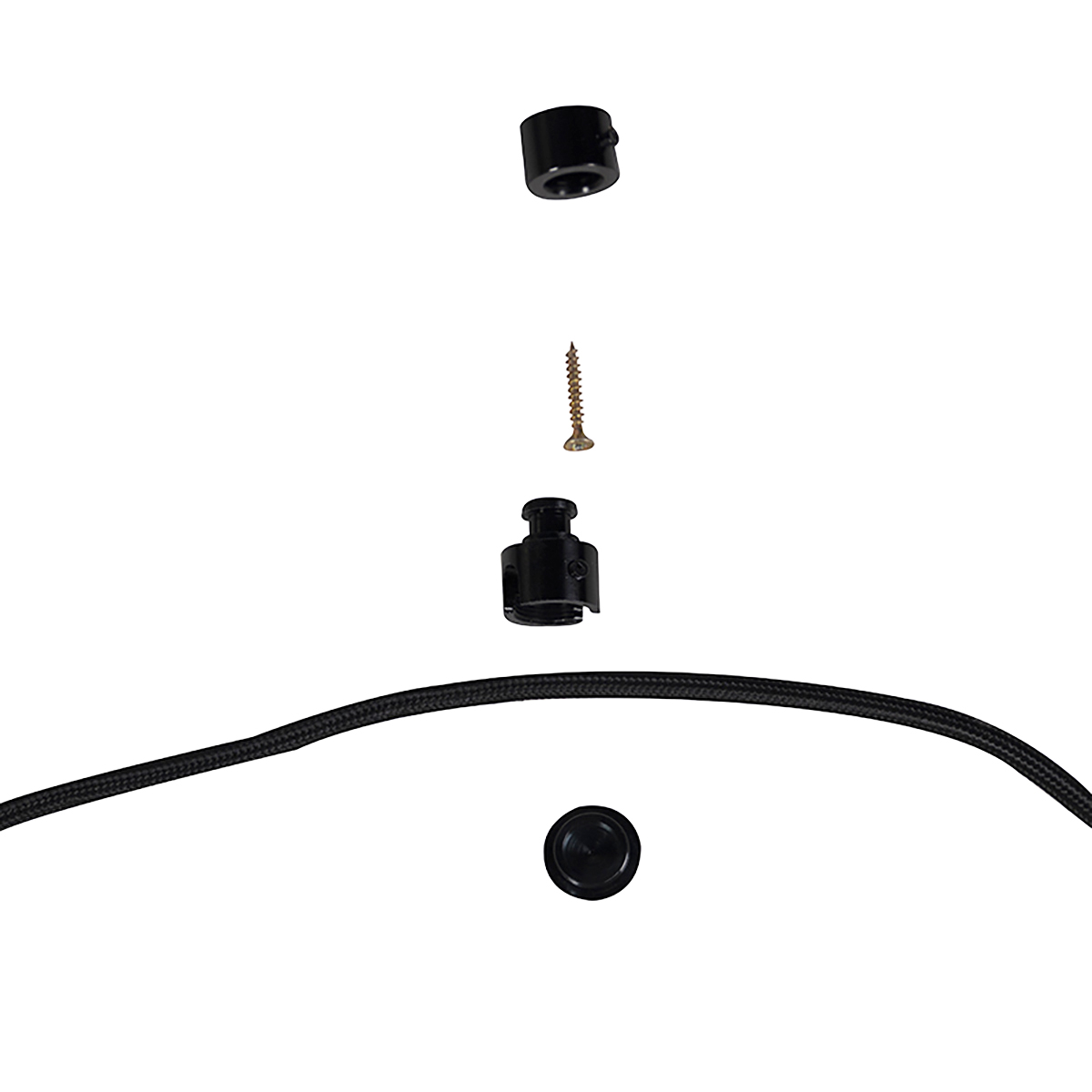 Industrial Pendant Light Black 5-Light - Cava
