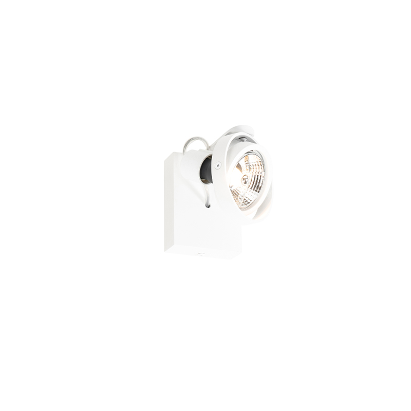 Modern Ceiling Spotlight White Rotatable and Tiltable GU10 70mm - Master
