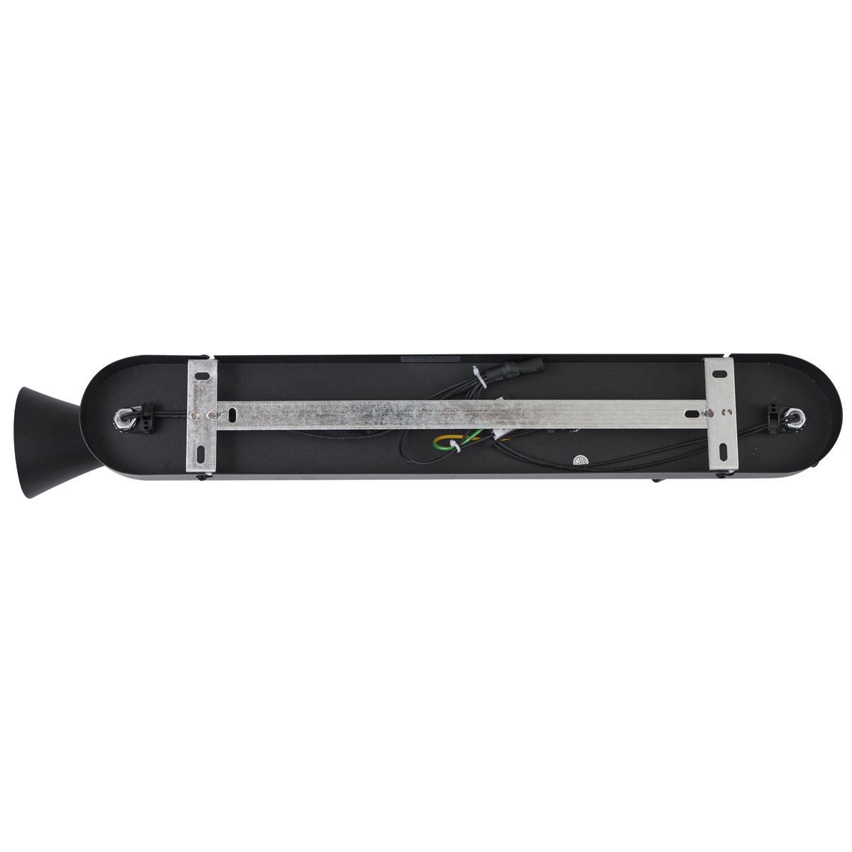 Foco de techo moderno negro 4 luces giratorio e inclinable - Triangle