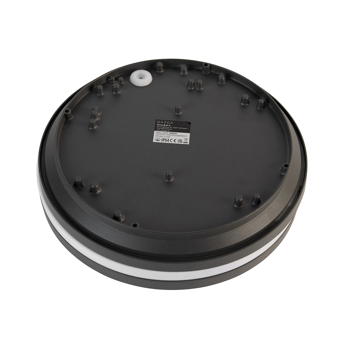 Wall and Ceiling Lamp Dark Grey 2-Lights IP54 - Glow