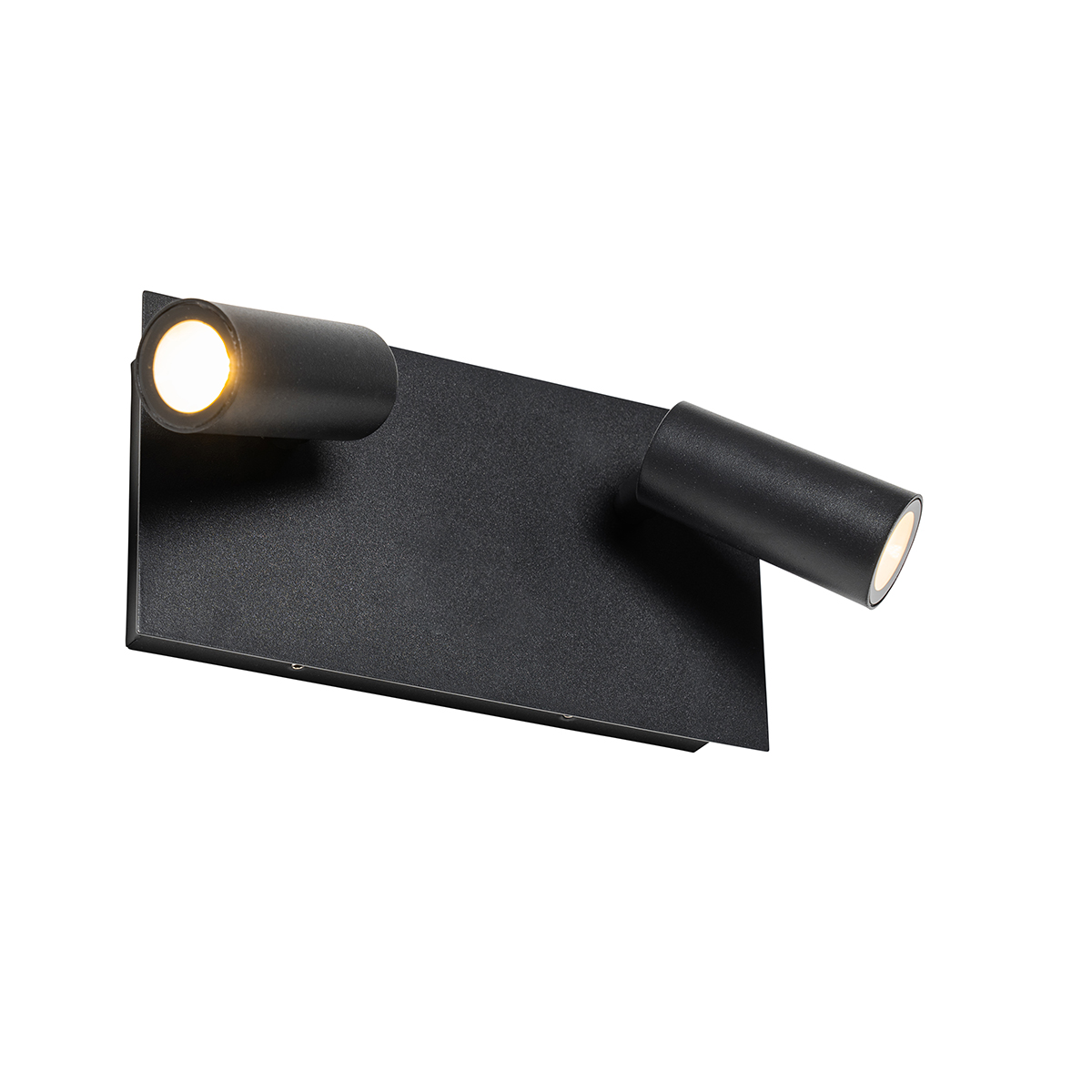 Modern Outdoor Wall Light Black Incl. LED 2-Light IP54 - Simon