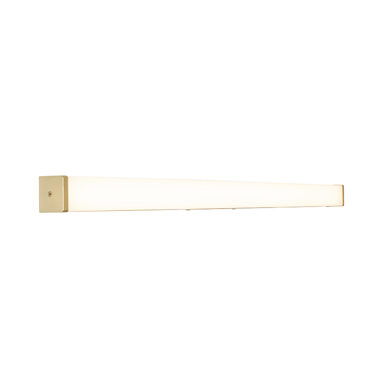 Bathroom Wall Light Brass 92 cm Incl. LED IP44 - Cascada