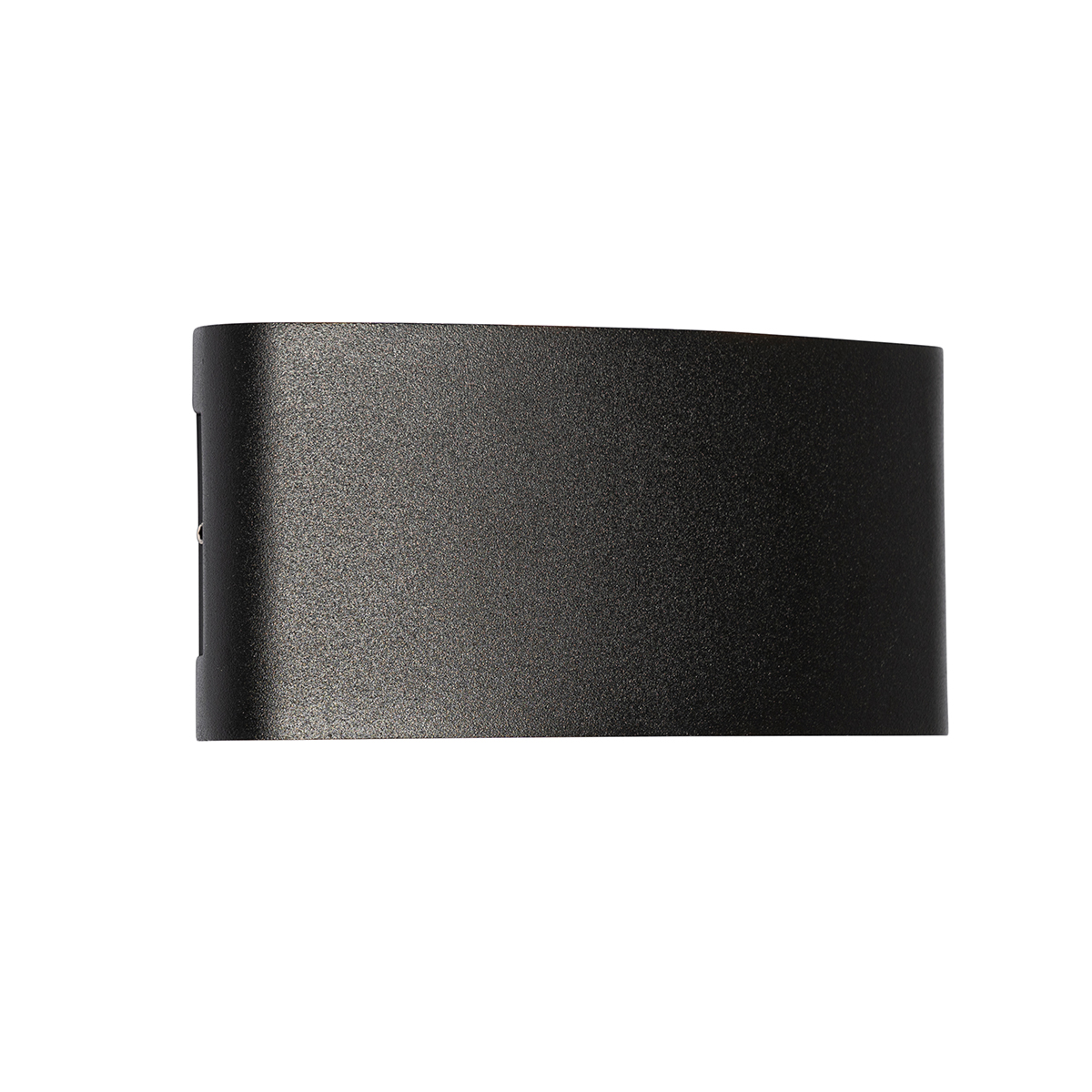 Lámpara de pared exterior negra con LED 6 luces IP54 - Silly