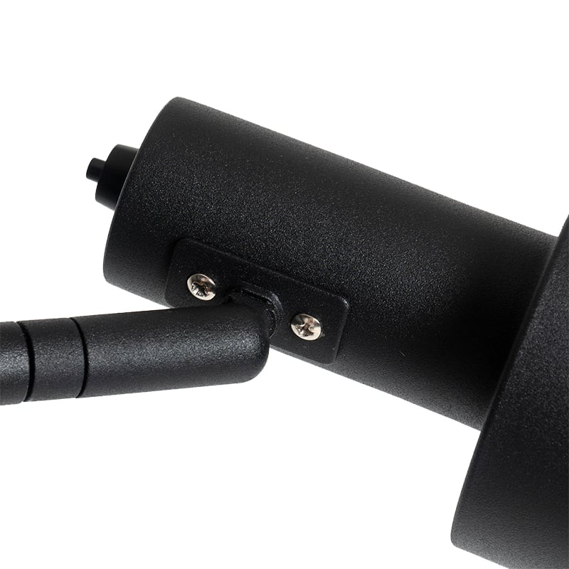 Piantana moderna nera a 2 luci - Stijn