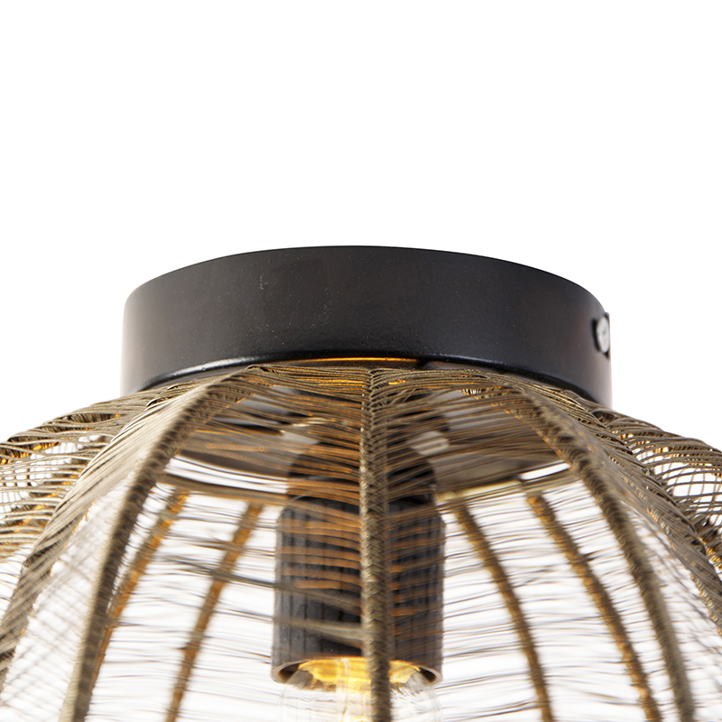 Industrial Ceiling Light Bronze with Black - Dong