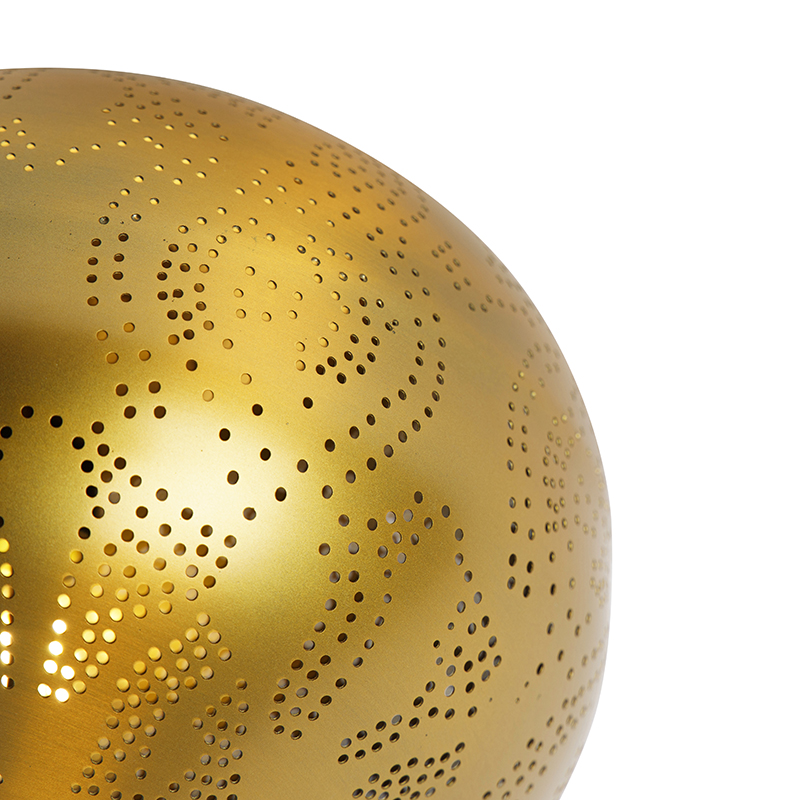 Orientalische Deckenleuchte Gold mit Lichteffekt - Zayn