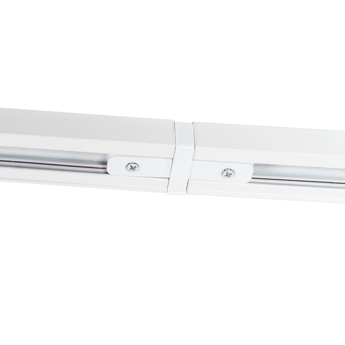 Sistema di illuminazione a binario monofase Smart con 10 faretti bianchi con Wifi GU10 - Iconic Jeana