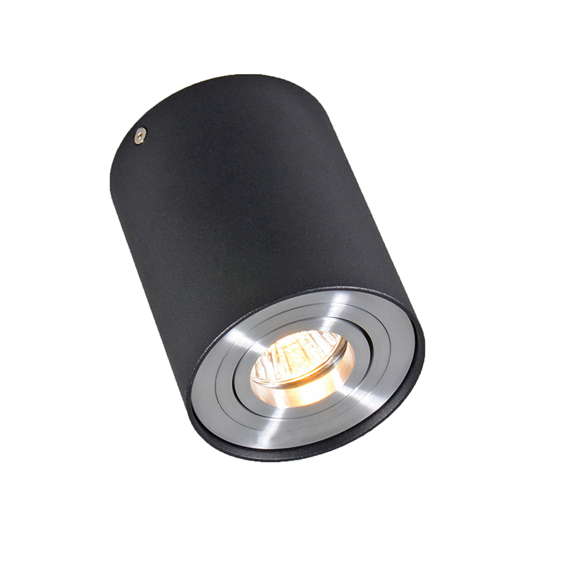 Set of 6 Ceiling Spotlights Rondoo Up Dark Grey