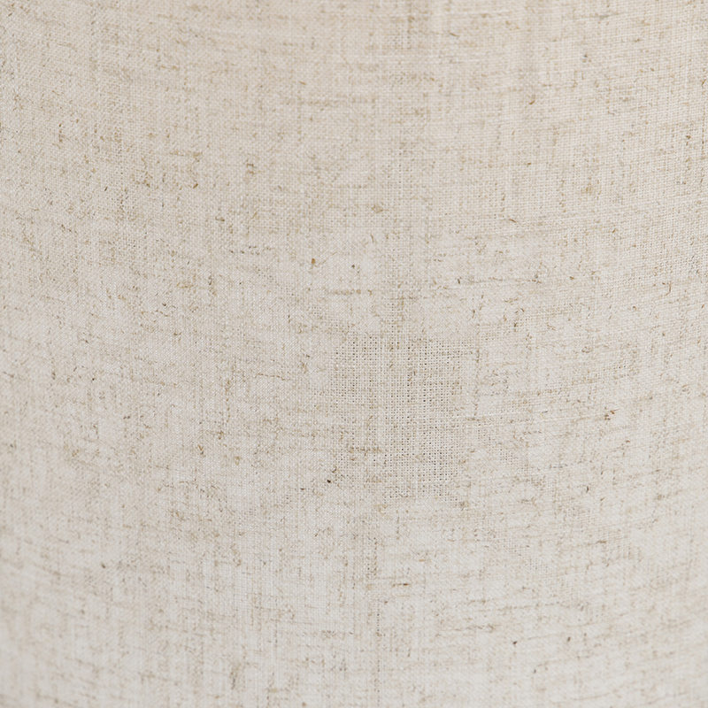 Lámpara de pie de diseño con pantalla de lino beige - Rich