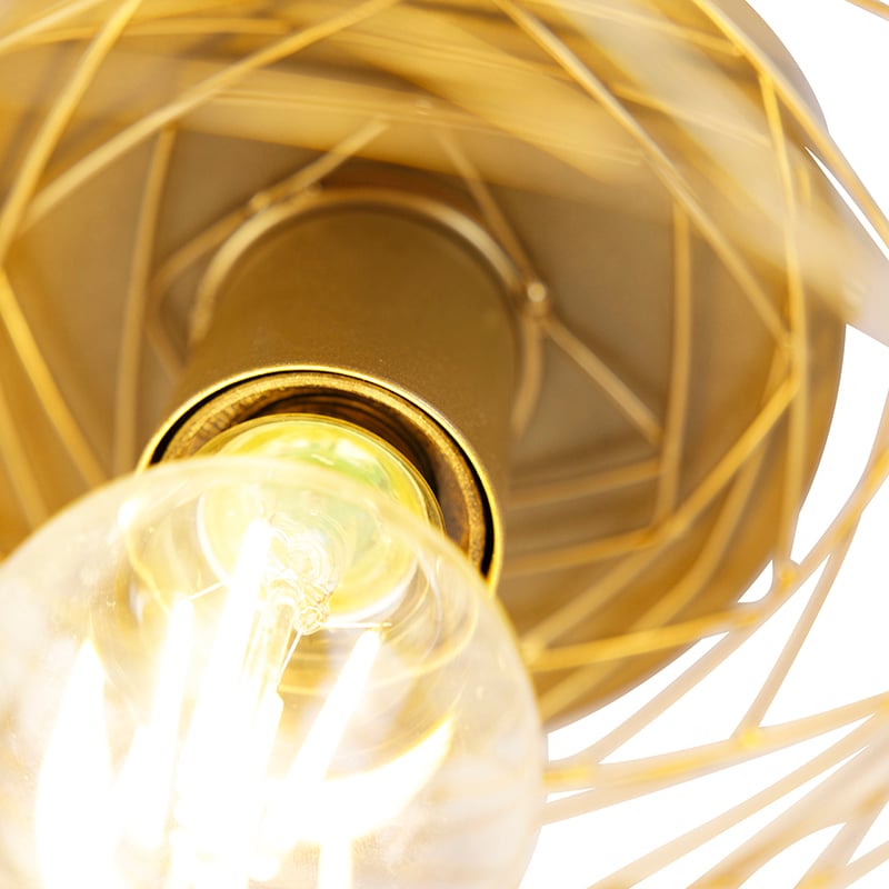 Design Ceiling Light Gold Oval - Sarella