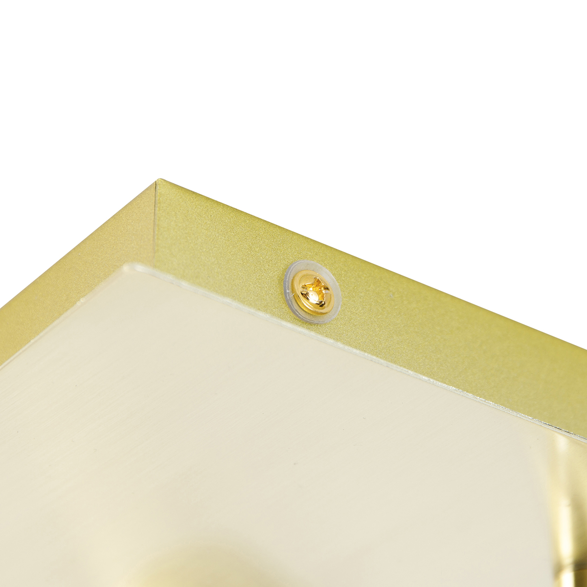 Faretto da bagno moderno in ottone quadrato a 3 luci IP44 - Ducha