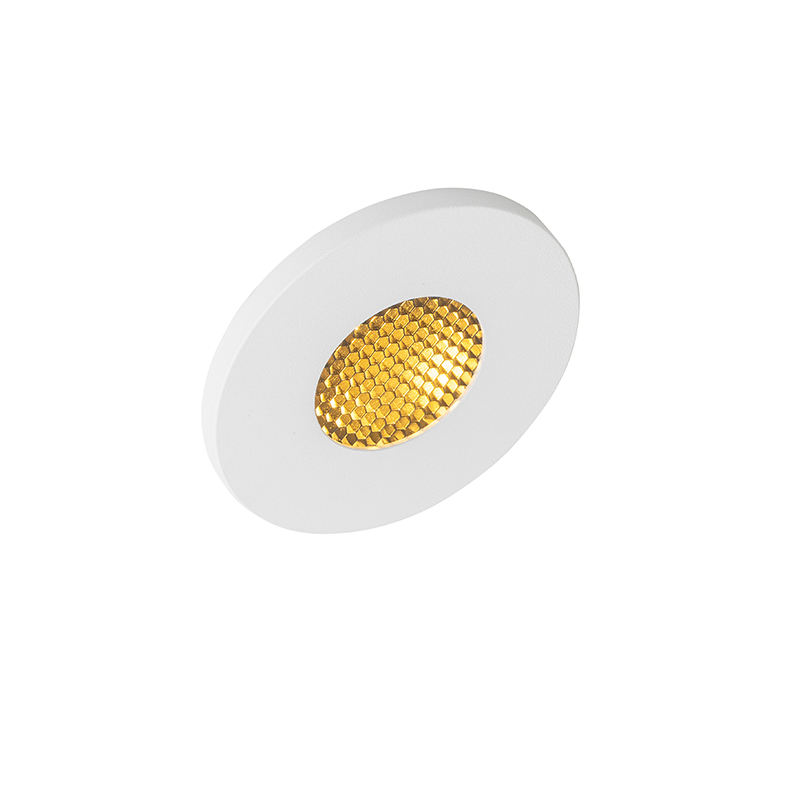 Foco empotrable moderno blanco IP54 para baño - Shed Honey
