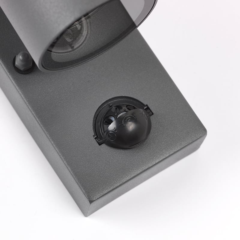 Outdoor Wall Light Anthracite IP44 with Motion Sensor - Solo