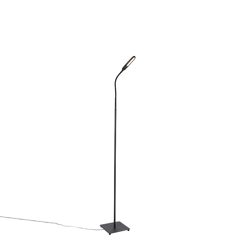 Moderne Stehlampe schwarz inkl. LED 4-stufig dimmbar - Botot
