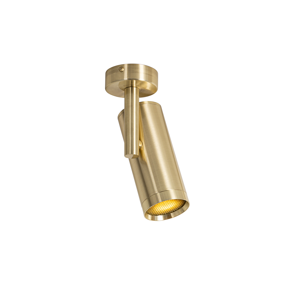 Faretto di design orientabile oro - Scopio Honey