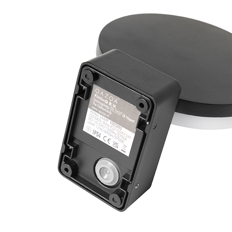 Modern Outdoor Wall Light Black Incl. LED IP54 - Esmee