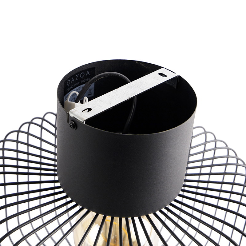 Plafón de diseño negro - Baya