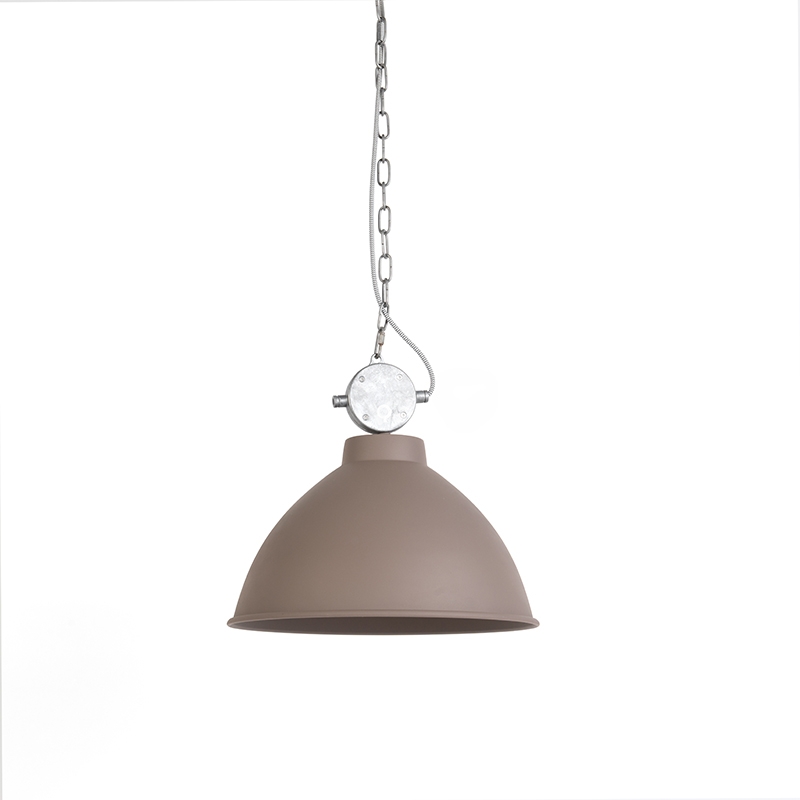 QAZQA rústico Lámpara colgante rústica marrón - ANTERIO 38 Acero