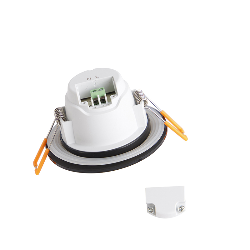Moderne Einbauleuchte schwarz inkl. LED 3-stufig dimmbar IP65 - Blanca
