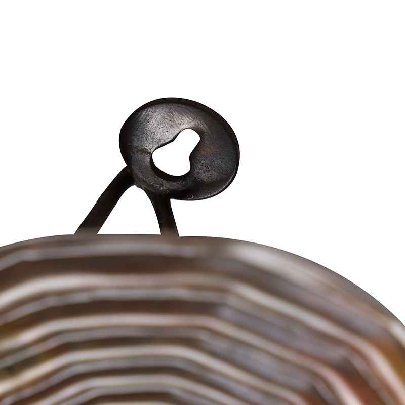 Lámpara de pared Art Deco cobre 138 cm - Circles