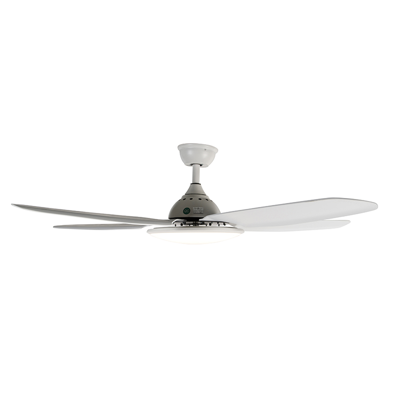 Ventilador de techo blanco 130cm con LED regulable con mando a distancia - Vifte