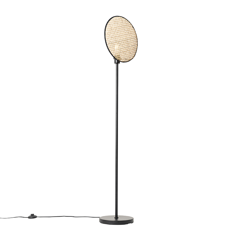 Lampadaire Design Oriental 'Daya' - Hauteur 70 Cm - Couleur Orange - Marque Marrakesch