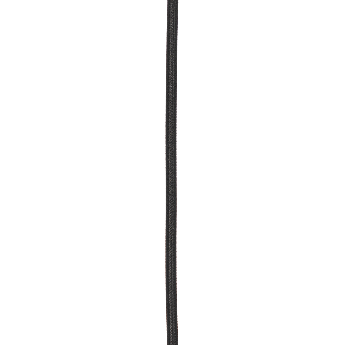 Art Deco Pendant Light Black with Smoke Glass - Flore