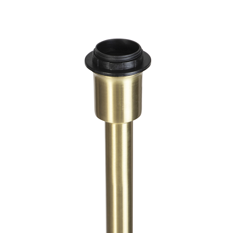 Lampada da terra classica ottone senza paralume - SIMPLO