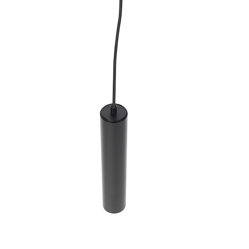 Design Pendant Lamp Black GU10 50mm - Tuba Small