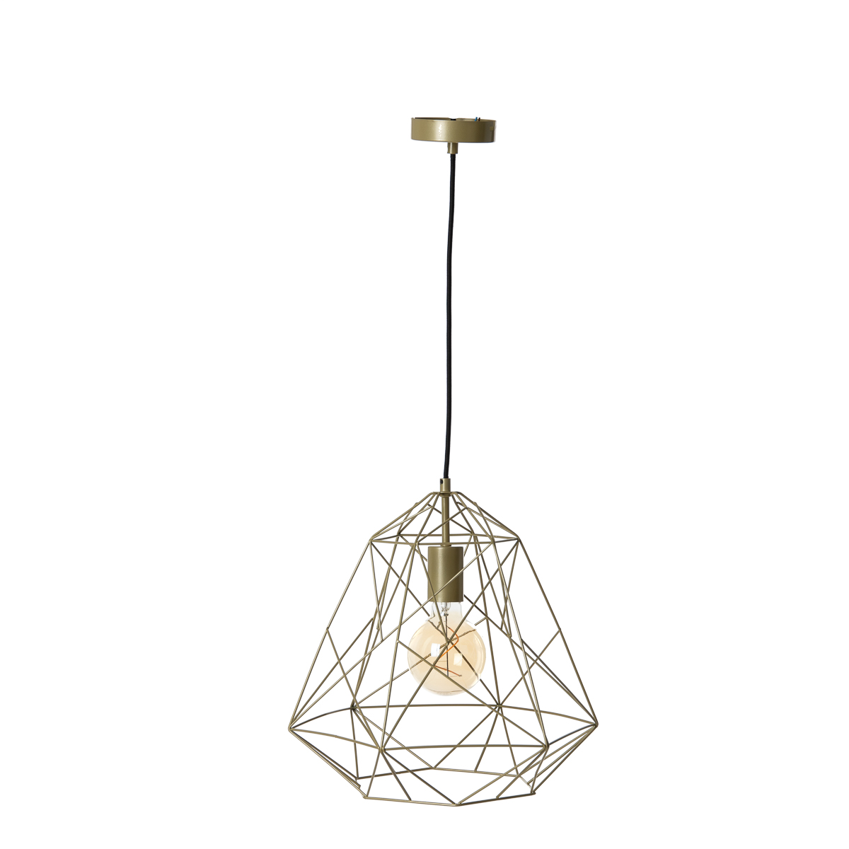 Industrielle Hängelampe Gold - Framework Basic