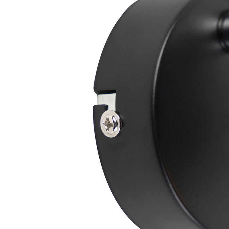 Modern Spotlight 1-Light Black with Gold Interior - Buell Deluxe