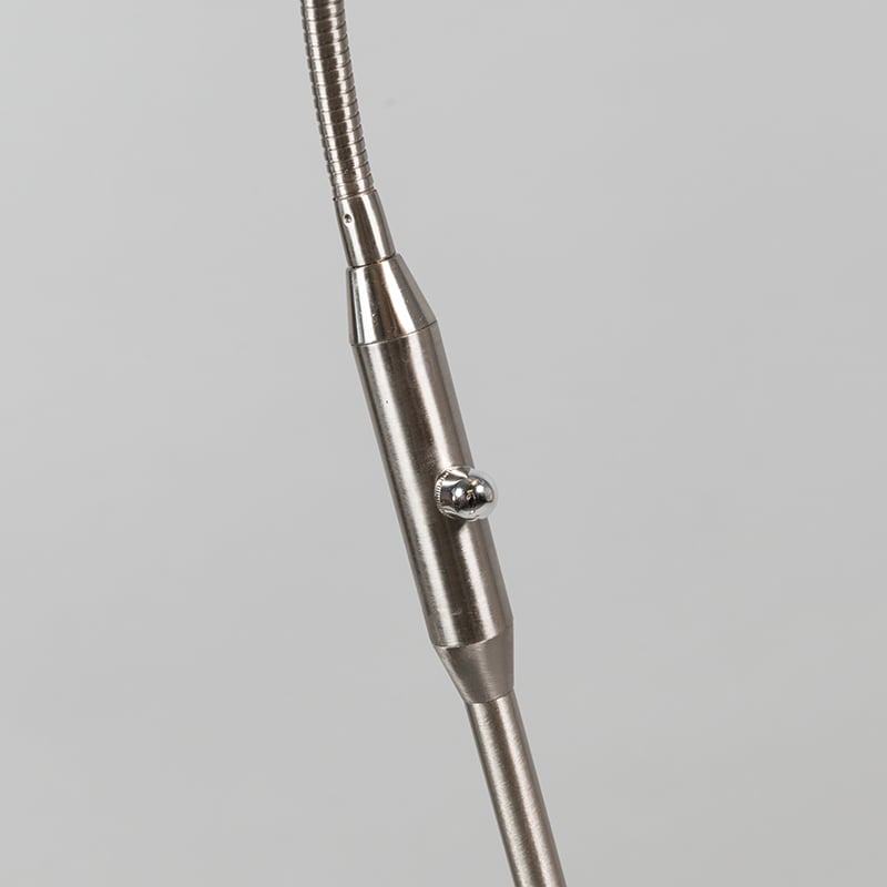 Lampadaire moderne en acier avec LED - Eva