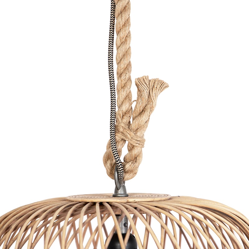 Suspension en rotin rustique - Calamus