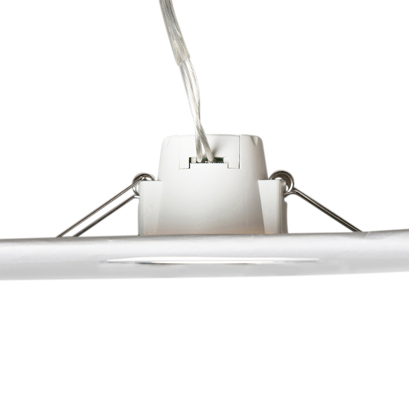 Faretto da incasso bianco con LED integrato 350 lumen 3000K 5W IP65 - Blanca