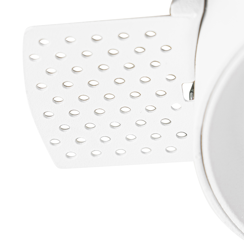 Modern Recessed Spotlight White GU10 Round Trimless - Oneon Honey