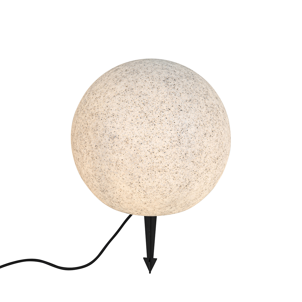 Moderne Außenleuchte Grau 35 cm IP44 - Nura
