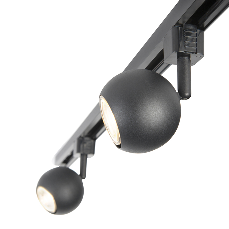 Progress Lighting P9055-01 LED Track Straight Connector, Black - View #12