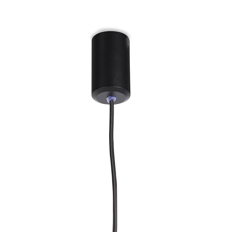 Design Pendant Lamp Black GU10 50mm - Tuba Small