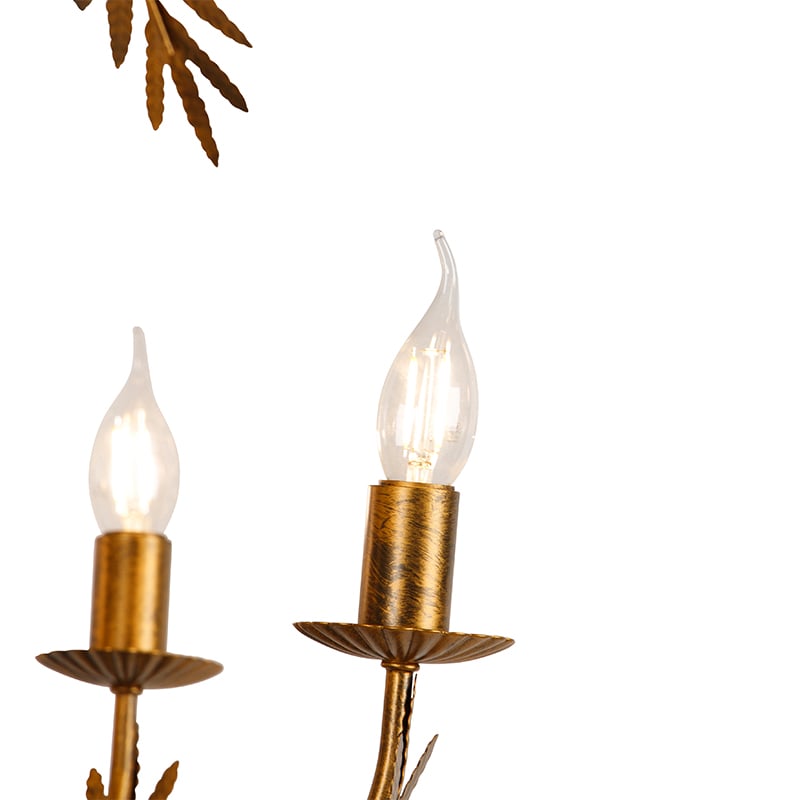 Vintage Chandelier Gold 5-Light - Botanica