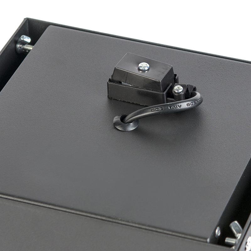 Set of 6 Recessed Spotlights Black AR111 Tiltable and Rotatable Trimless - Oneon