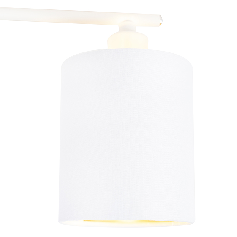 Plafón moderno blanco 6 luces - Lofty