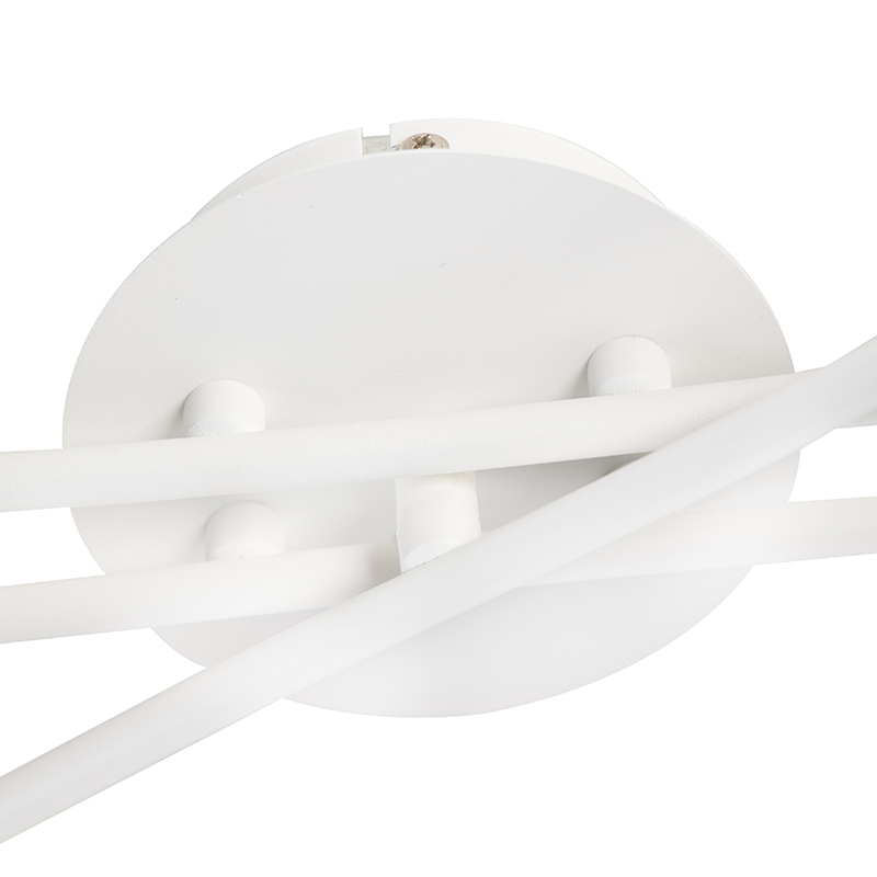 Plafón moderno blanco 6 luces - Lofty