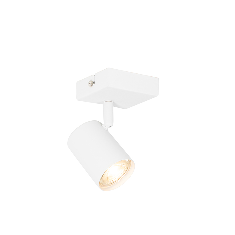 Foco moderno blanco ajustable cuadrado - Jeana
