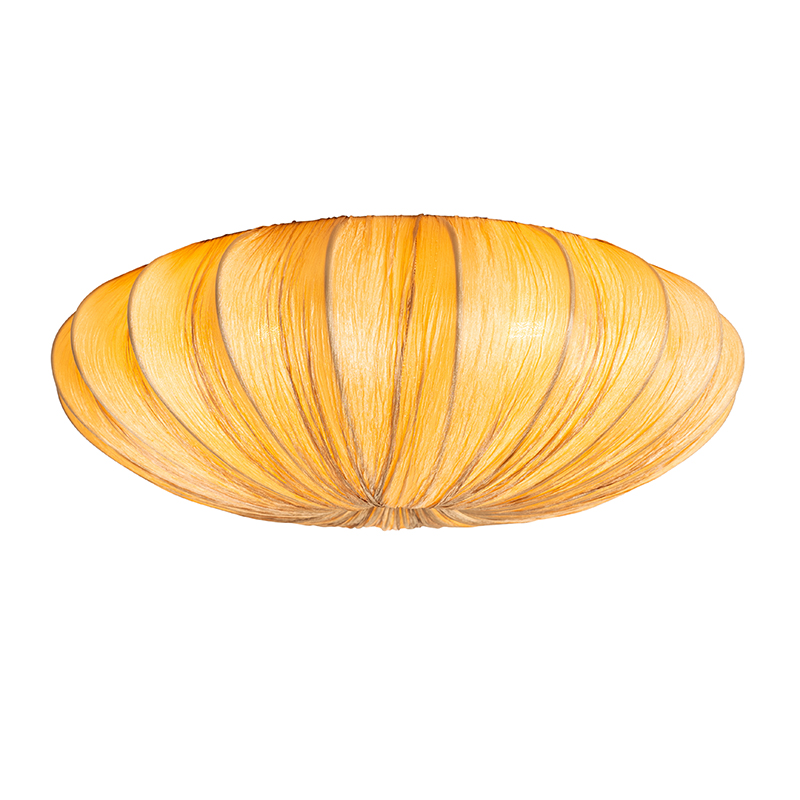Plafón de diseño beige 60 cm 5 luces - Plu