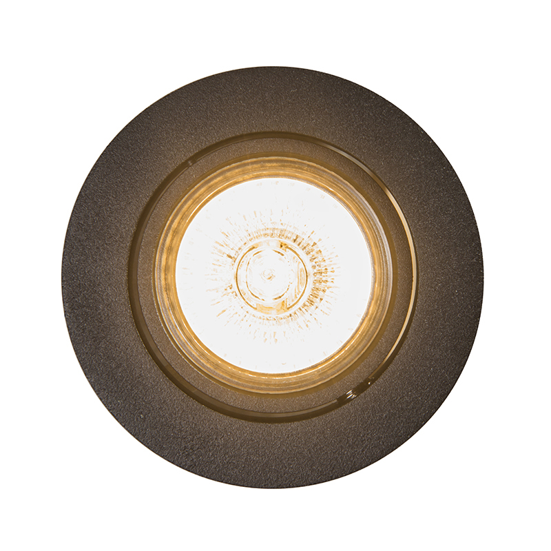 Faretto da incasso smart nero orientabile con Wifi GU10 - Cisco