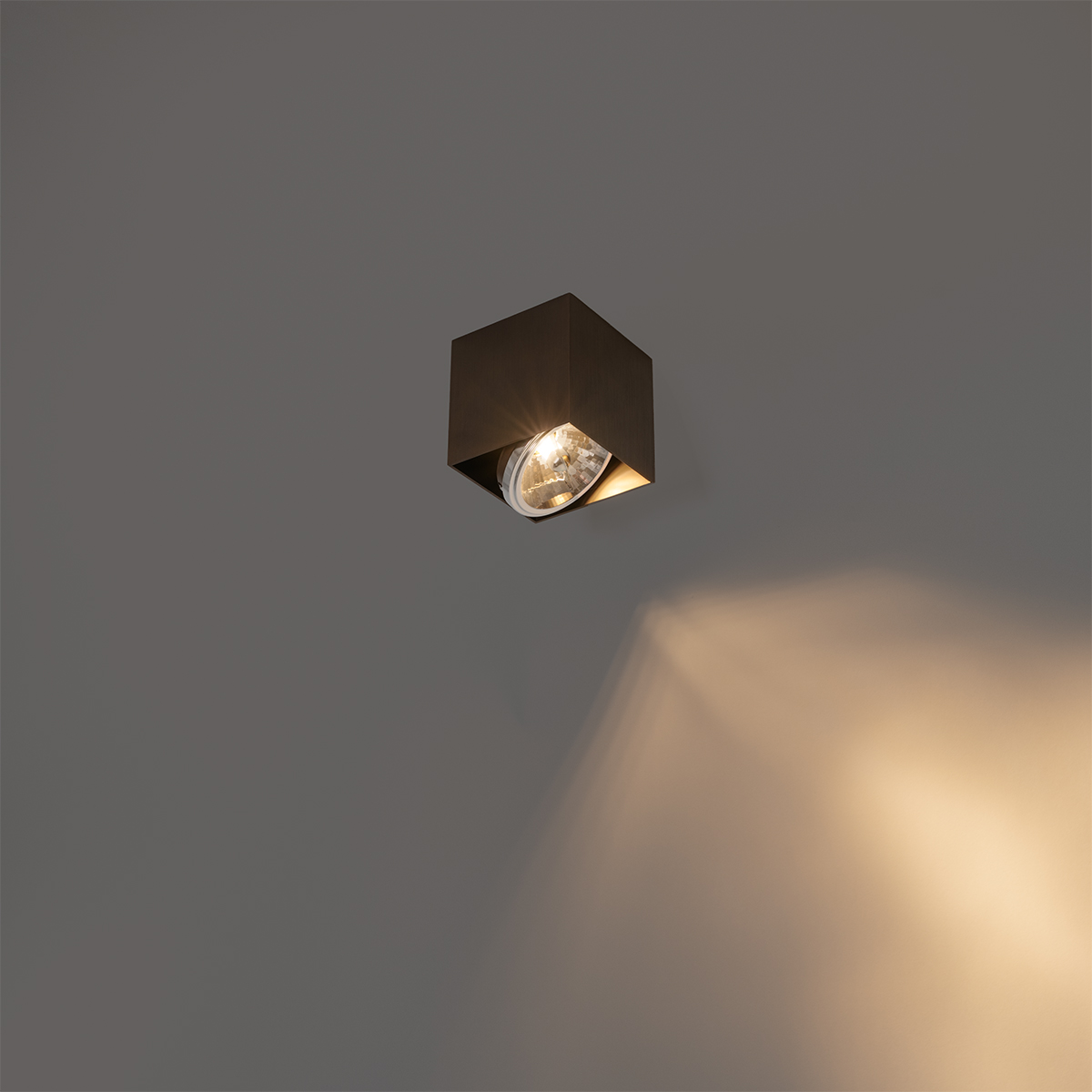 Design Spot Dark Bronze Square Rotatable and Tiltable - Box