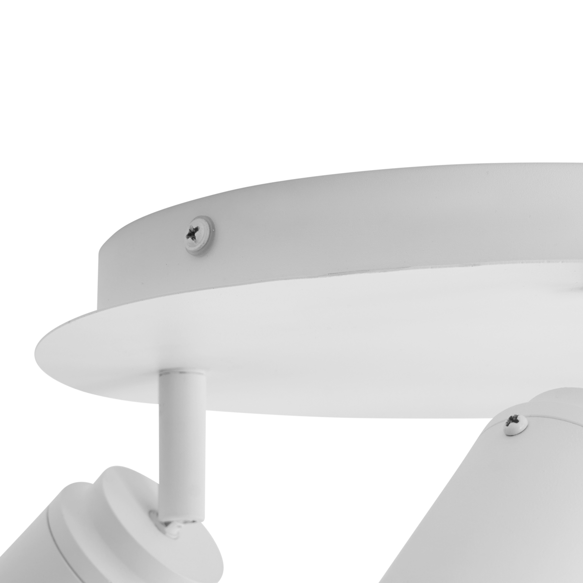 Foco de baño moderno blanco 3 luces IP44 - Ducha