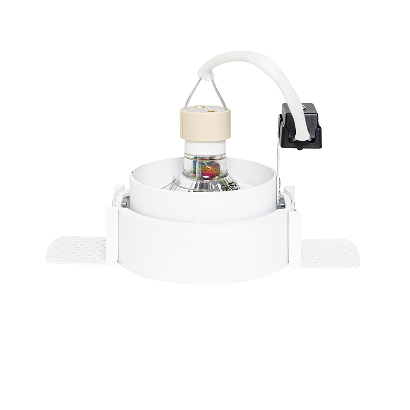 Modern Recessed Spotlight White GU10 Round Trimless - Oneon Honey