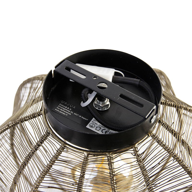 Industrial Ceiling Light Bronze with Black - Dong